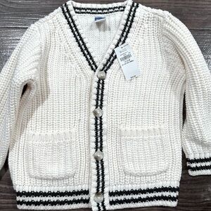Knit Sweater Old Navy Boys 18-24 Month Cream/Ivory NWT